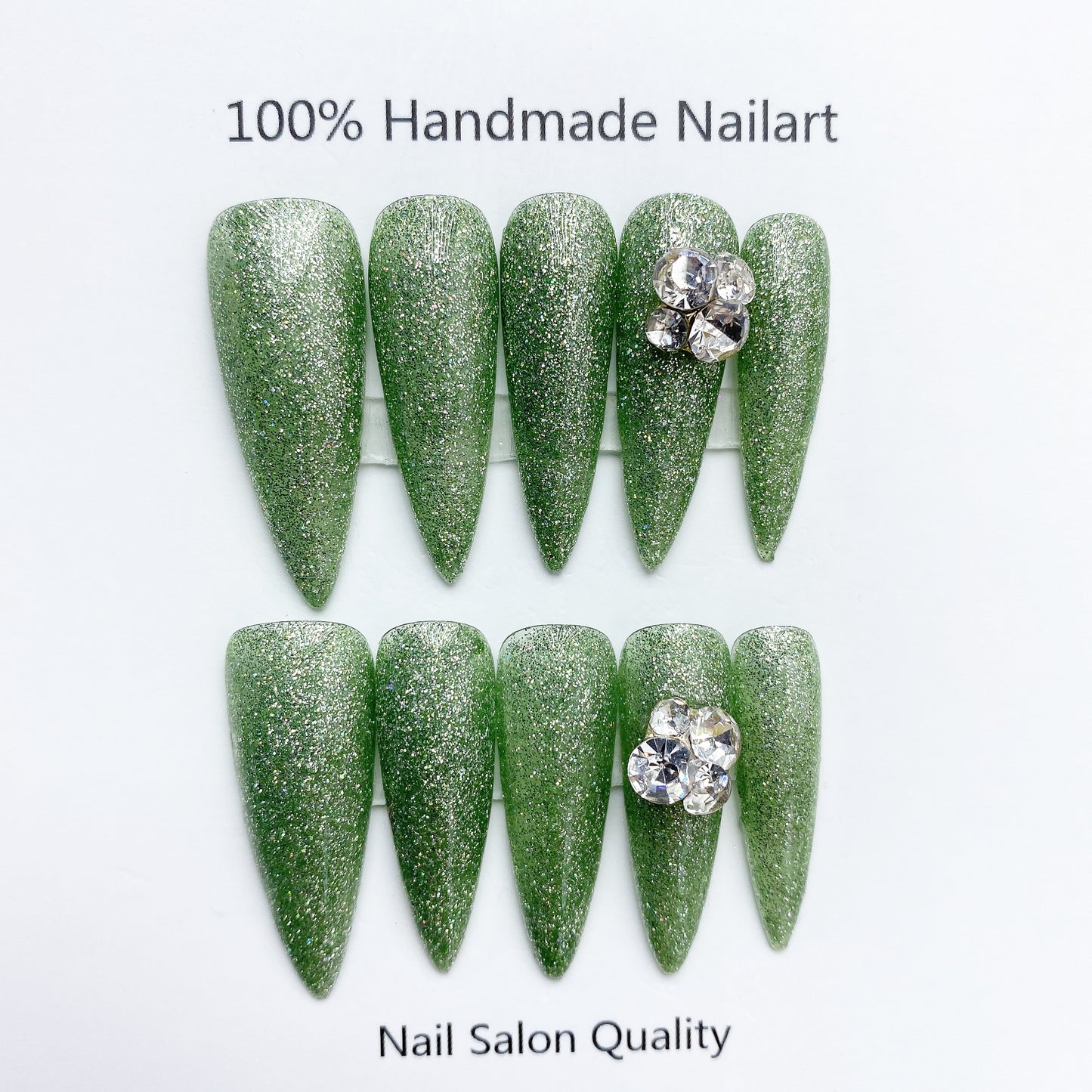 Handmade Nails Press on Nails DIY Nail Art for Woman Girl Nail Design Long Coffin 2023